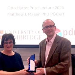 Otto Hutter Prize presentation